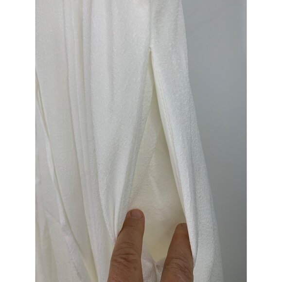 Torrid Ivory Jacquard Sweetheart Wedding Bride Gown Size 18 RZ10402 New Corset - Picture 13 of 16